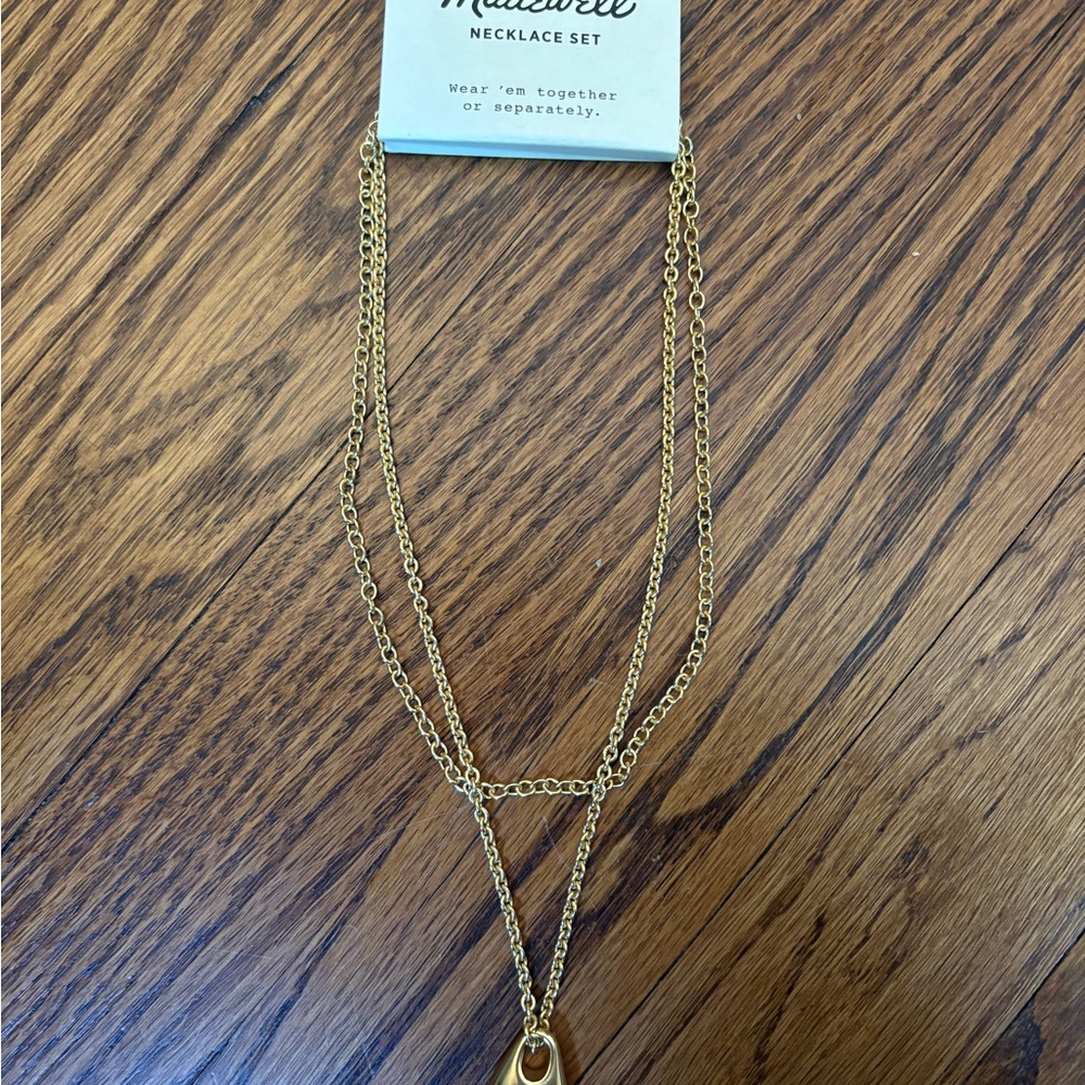 Madewell Gold Layered Necklace
